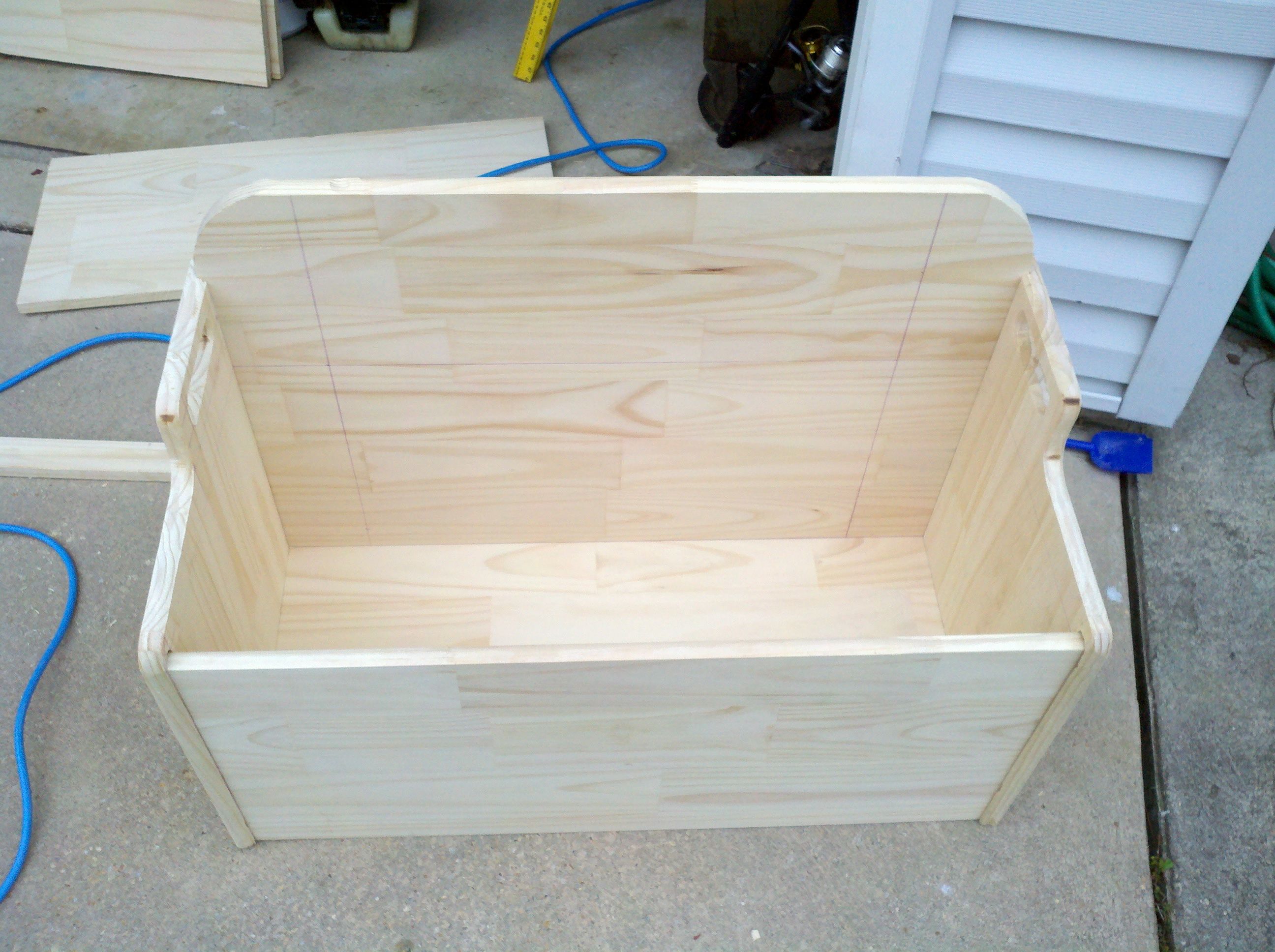 Toy Box with no lid